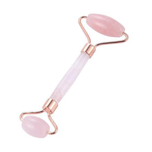 Load image into Gallery viewer, 1PC Rose Quartz Face Massage Roller