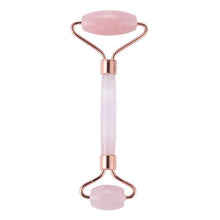 Load image into Gallery viewer, 1PC Rose Quartz Face Massage Roller
